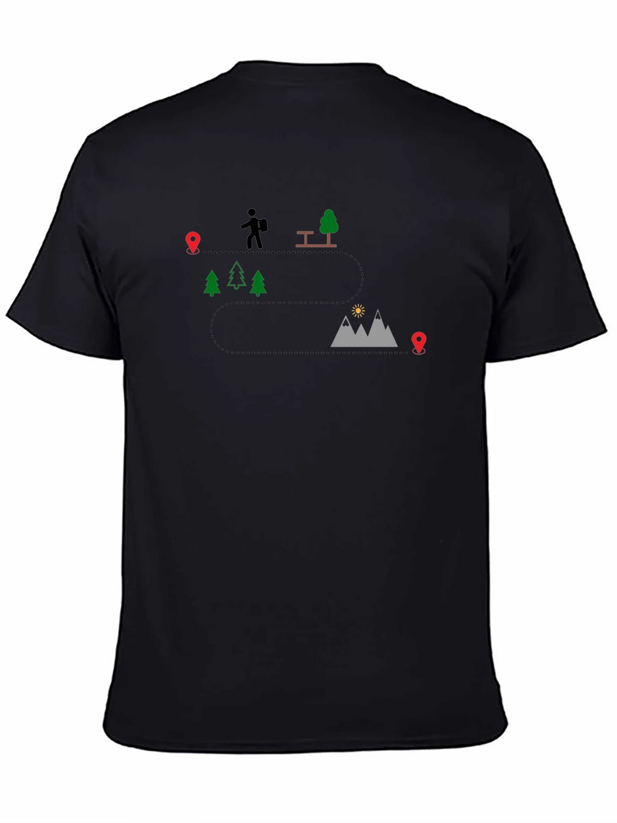 Hiking Trail Graphic Tee - Adventure Awaits product image 7