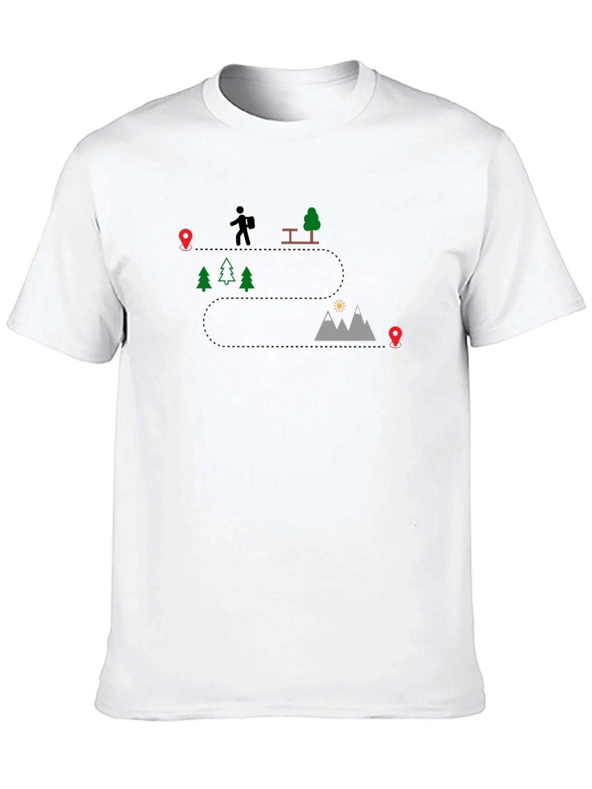 Hiking Trail Graphic Tee - Adventure Awaits product image 12