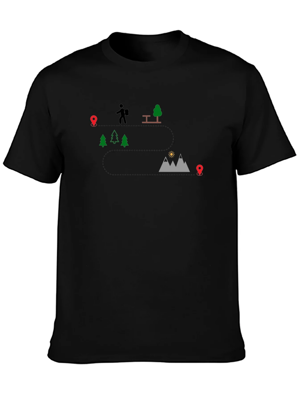 Hiking Trail Graphic Tee - Adventure Awaits product image 6