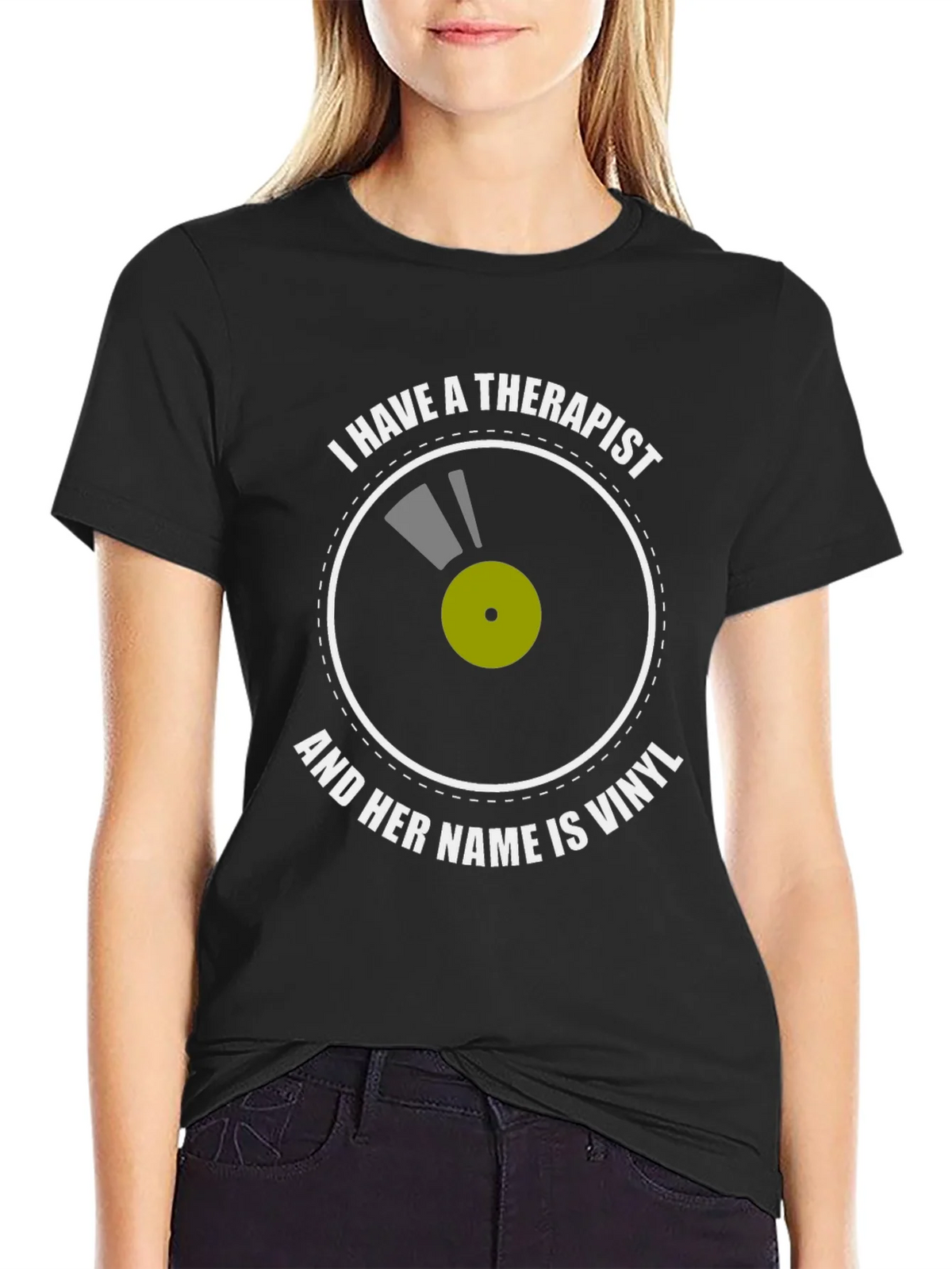 Vinyl Therapist T-Shirt: Music Lovers Comfort Tee product image 5