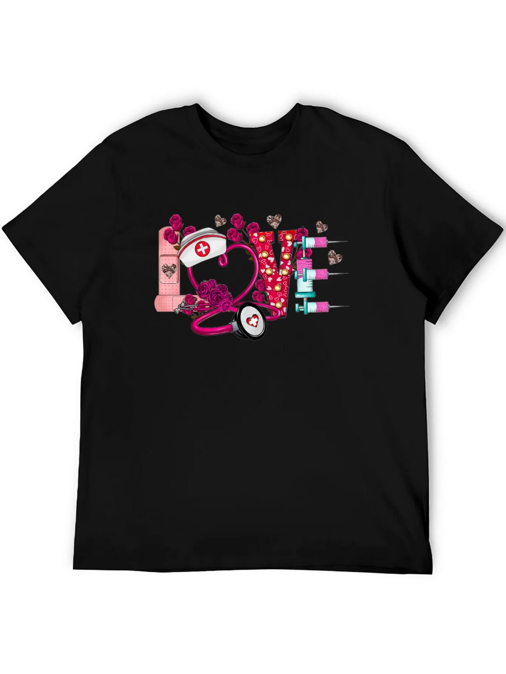 Nurse Love T-Shirt - Perfect for Healthcare Professionals product image 8