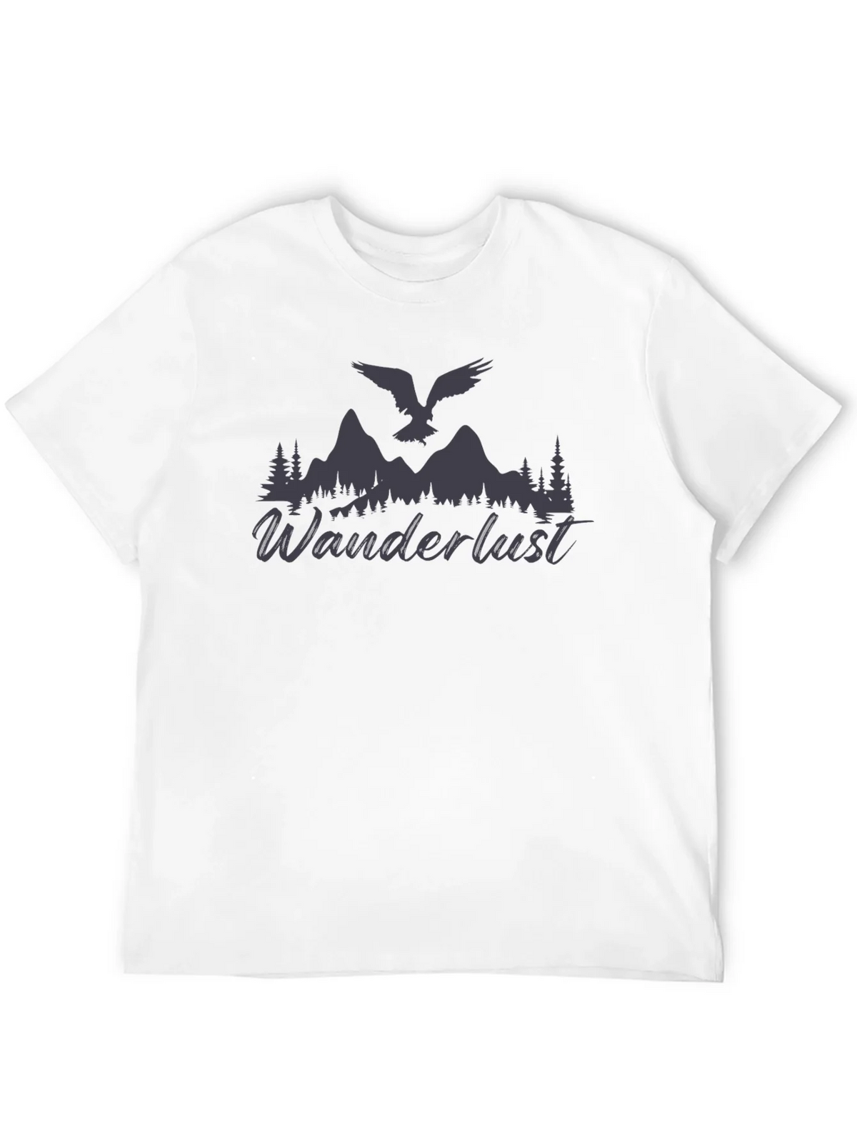 Wanderlust Graphic T-Shirt - Mens Black Tee product image 3