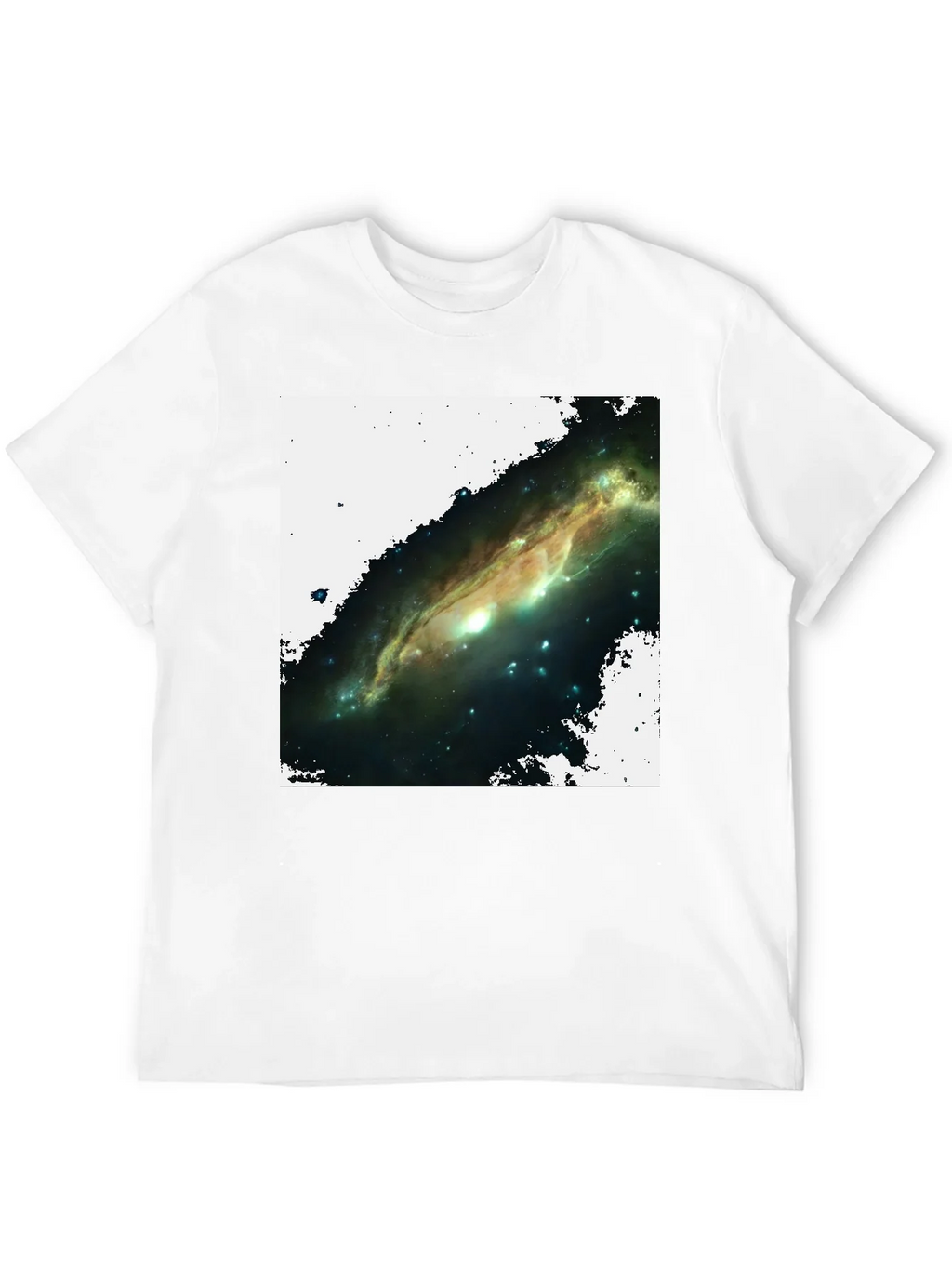 Galaxy Graphic T-Shirt - Black Cotton Blend product image 3