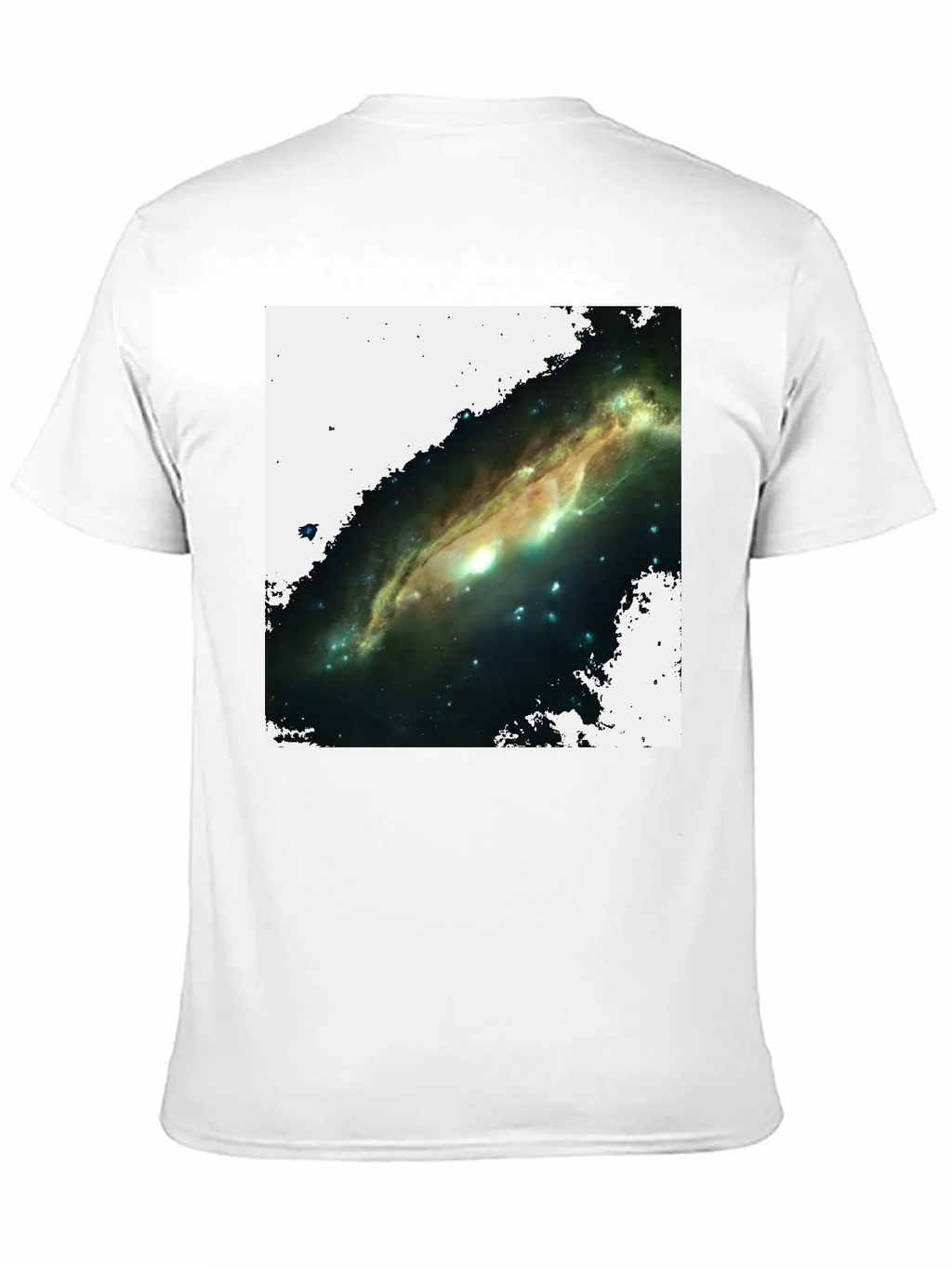 Galaxy Graphic T-Shirt - Black Cotton Blend product image 2