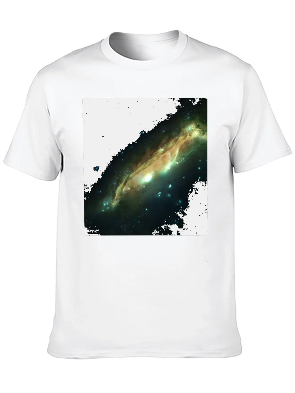 Galaxy Graphic T-Shirt - Black Cotton Blend product image 12