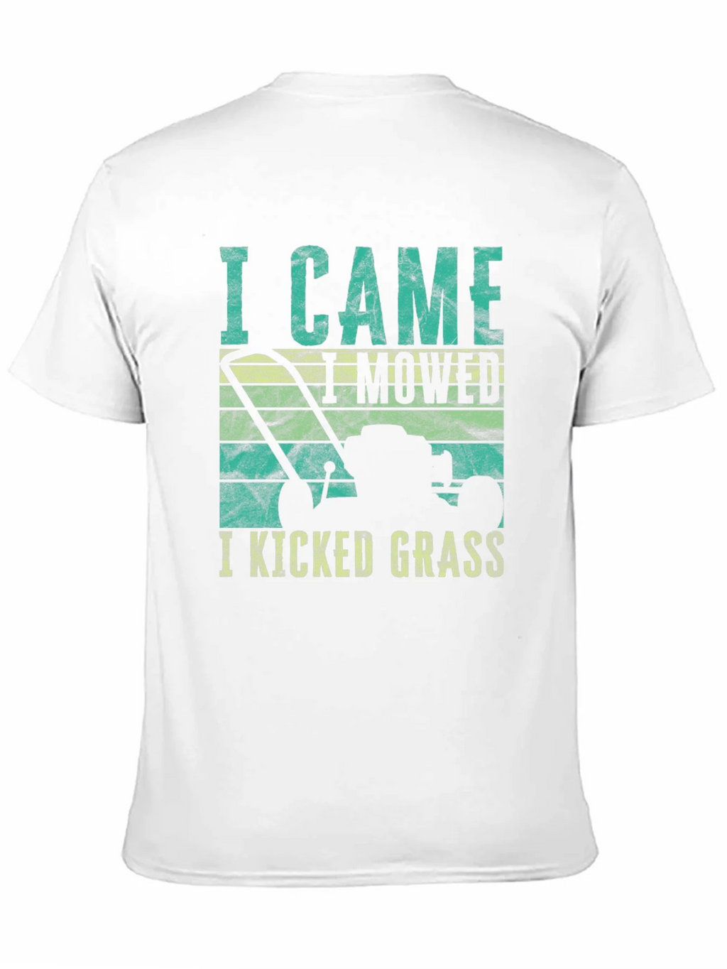 I Came I Mowed I Kicked Grass Tee product image 2
