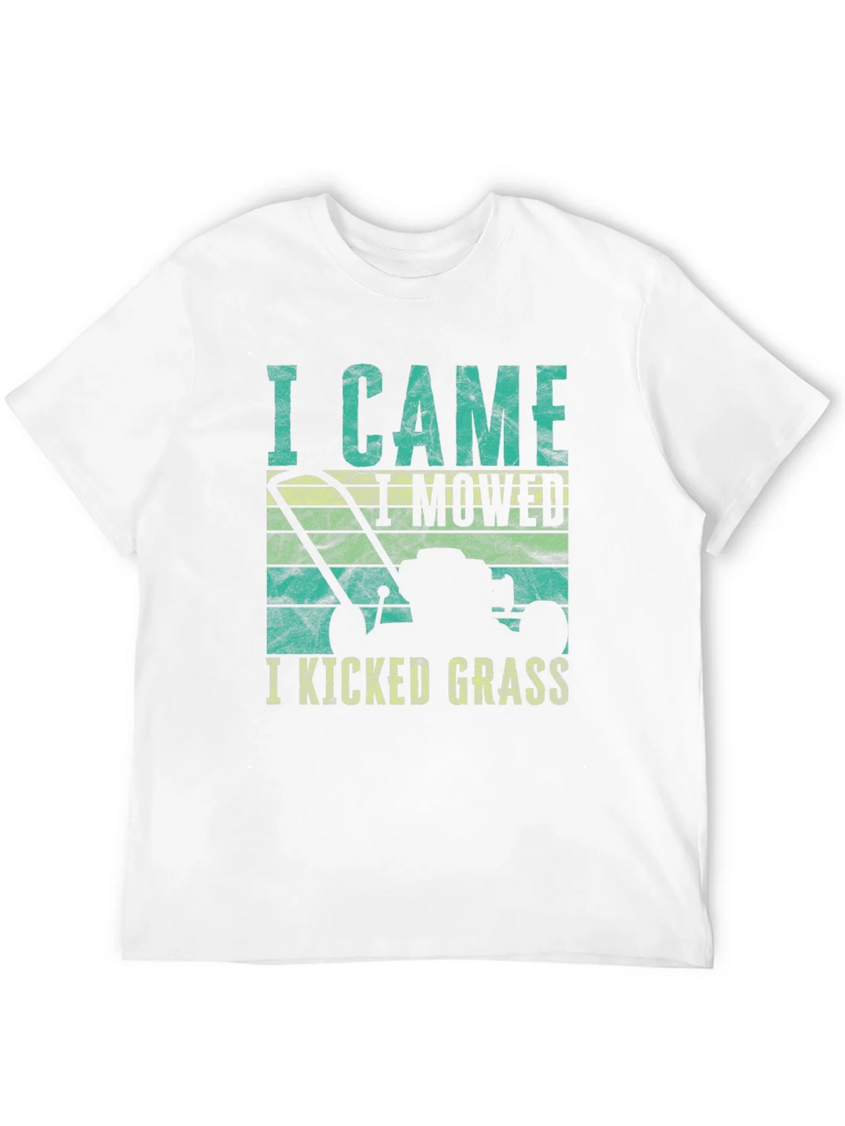 I Came I Mowed I Kicked Grass Tee product image 3