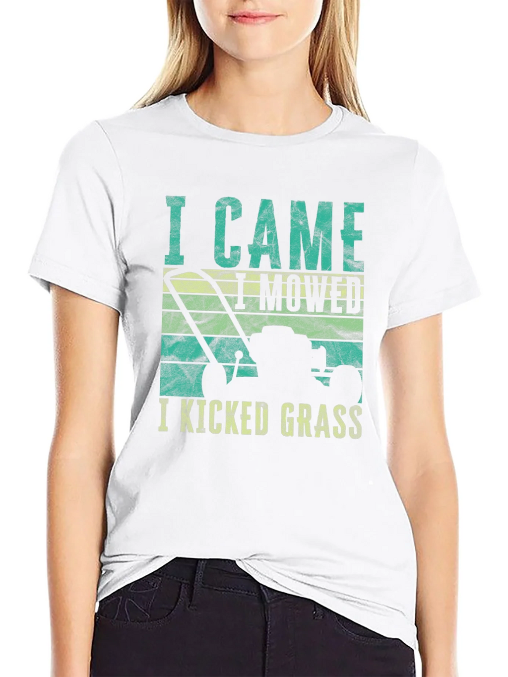 I Came I Mowed I Kicked Grass Tee product image 11