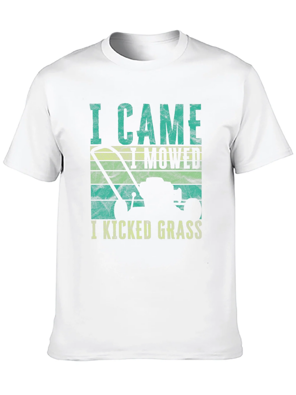 I Came I Mowed I Kicked Grass Tee product image 12