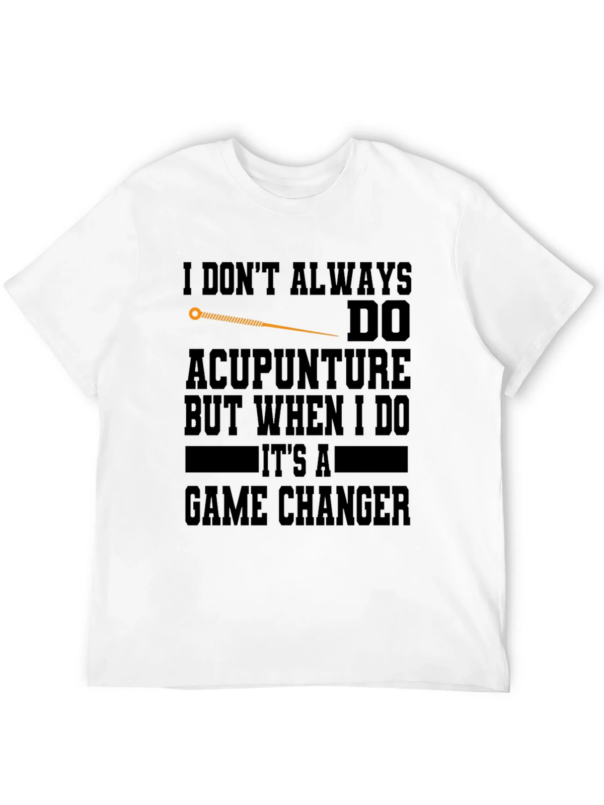 Acupuncture Game Changer Black T-Shirt product image 3