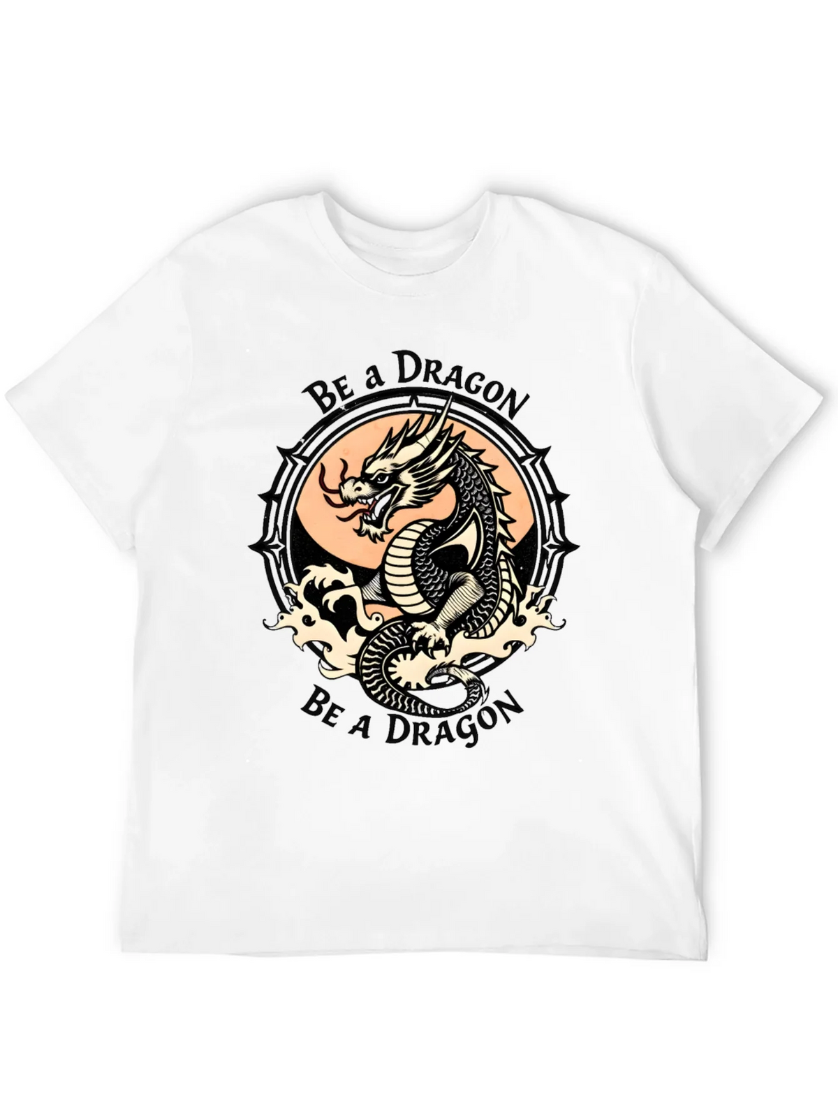 Be a Dragon Graphic Tee - Stylish Black T-Shirt product image 3