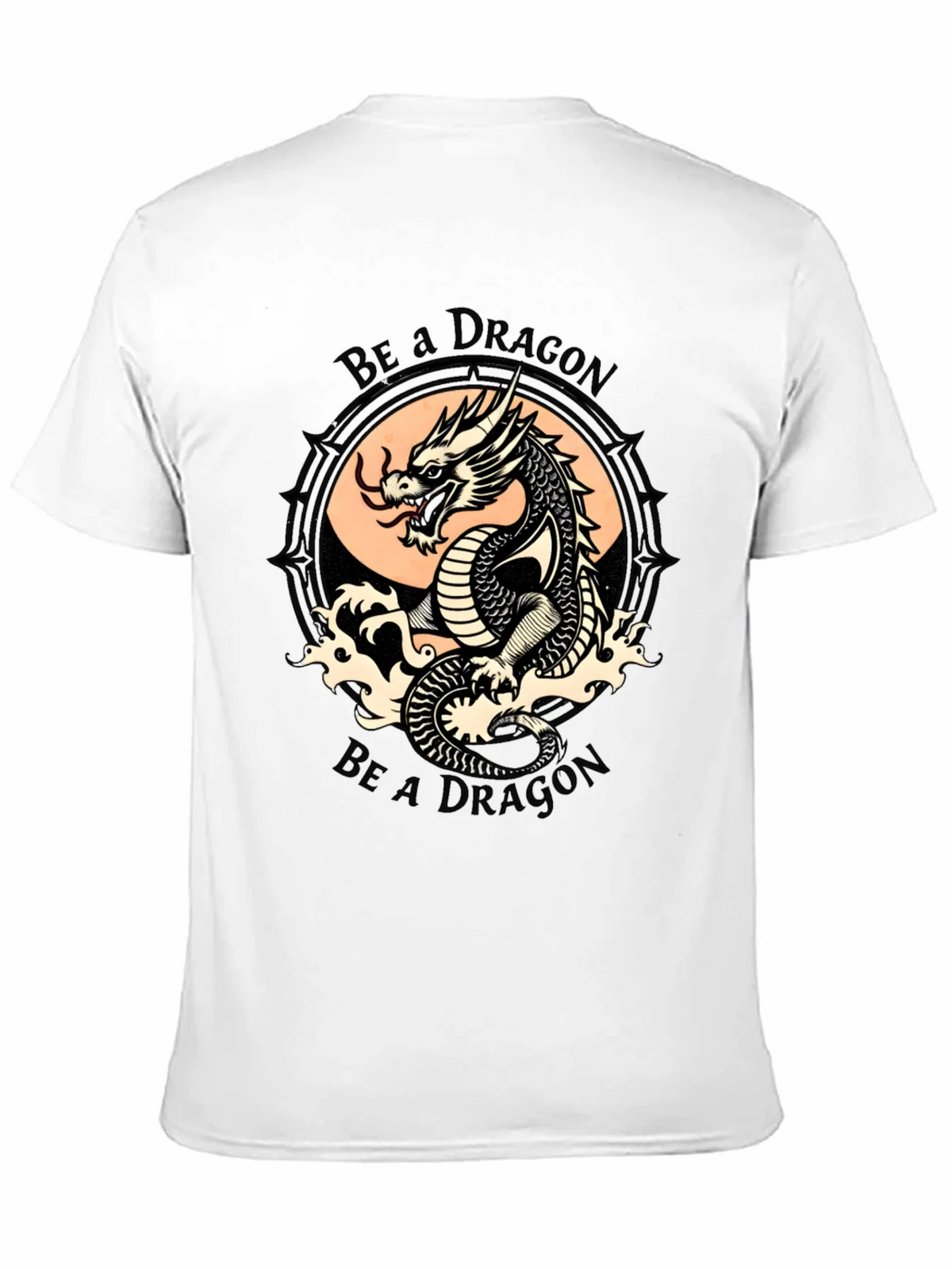 Be a Dragon Graphic Tee - Stylish Black T-Shirt product image 2