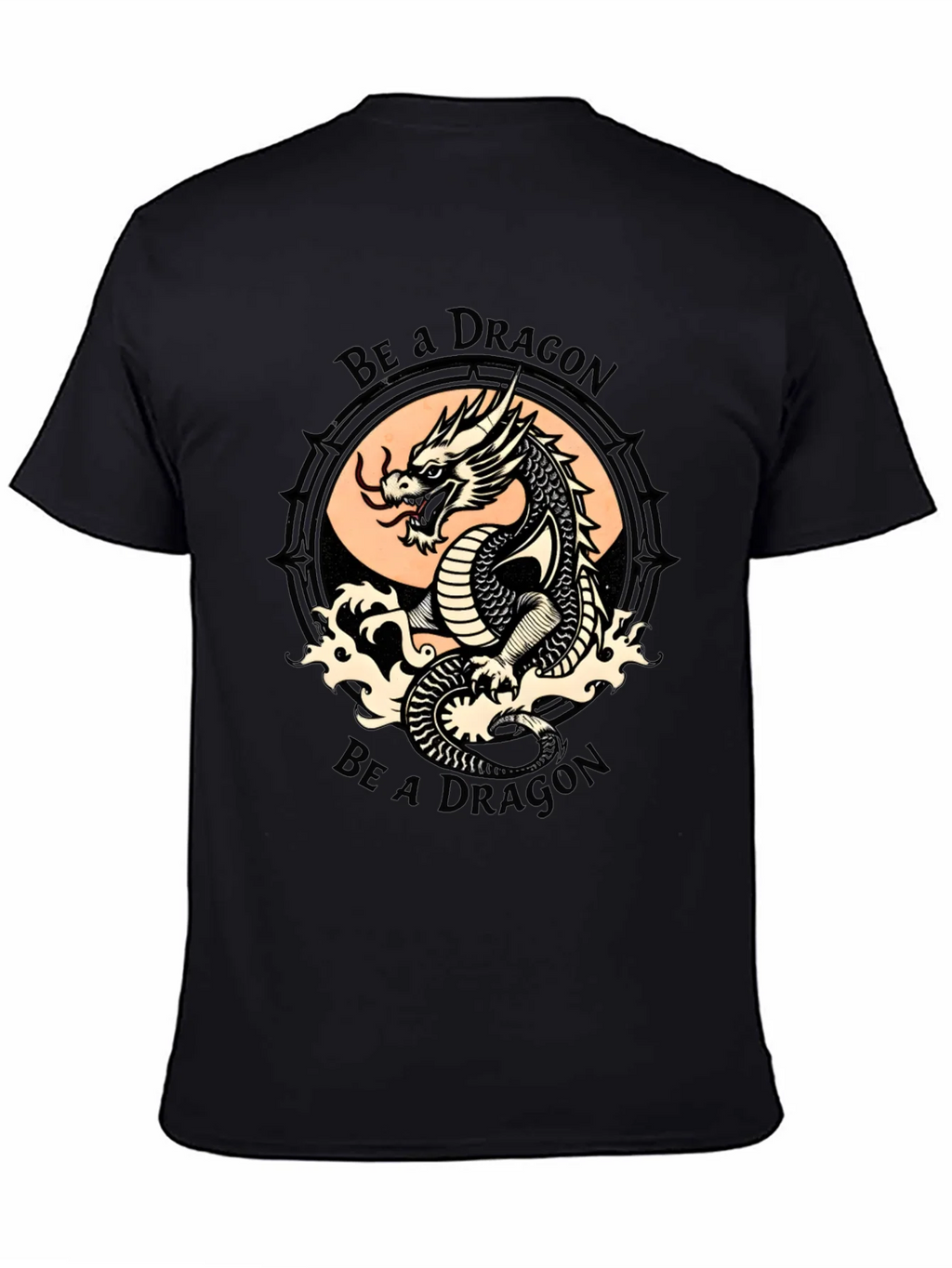 Be a Dragon Graphic Tee - Stylish Black T-Shirt product image 7