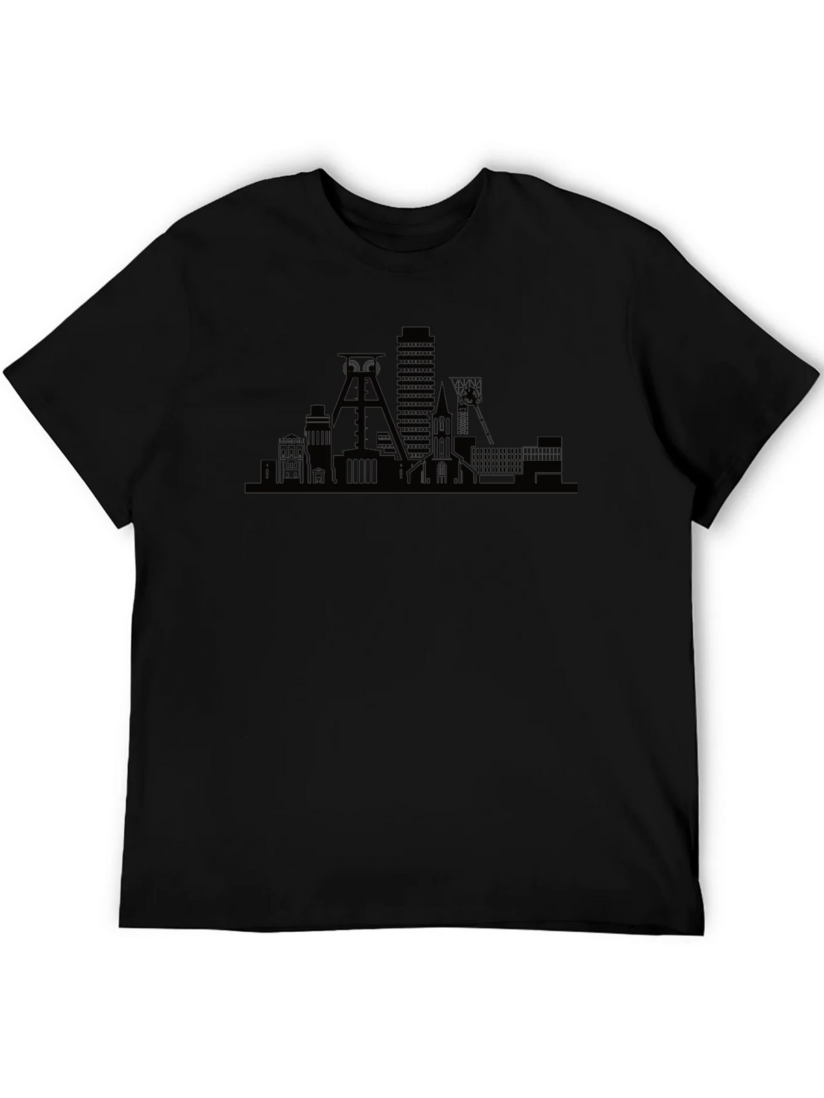 Cityscape Silhouette T-Shirt product image 8