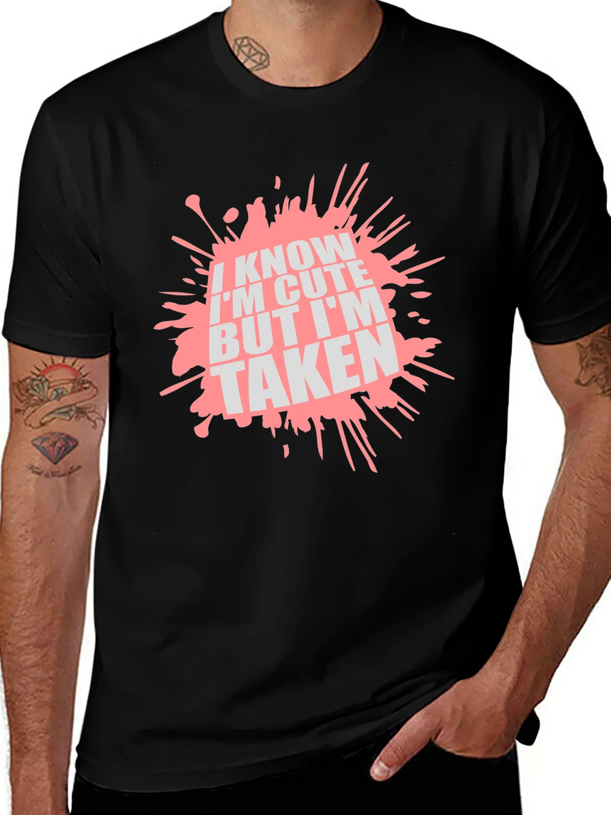 I Know Im Cute T-Shirt - Humorous Graphic Tee product image 1