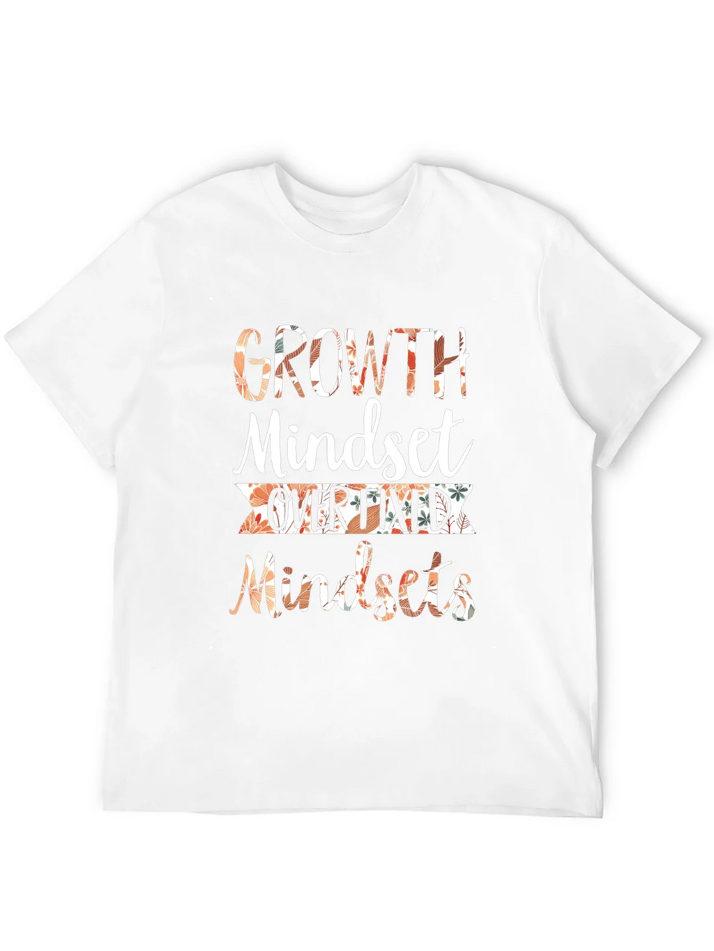 Growth Mindset Graphic T-Shirt Motivational Tee product image 3