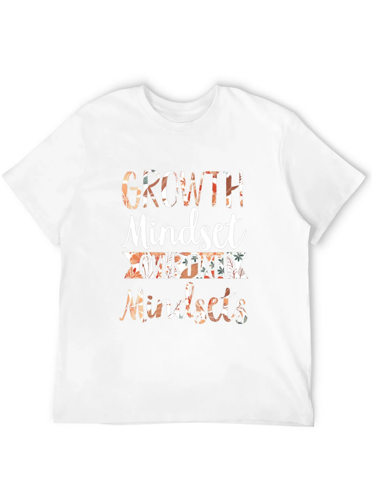 Growth Mindset Graphic T-Shirt Motivational Tee product image 3