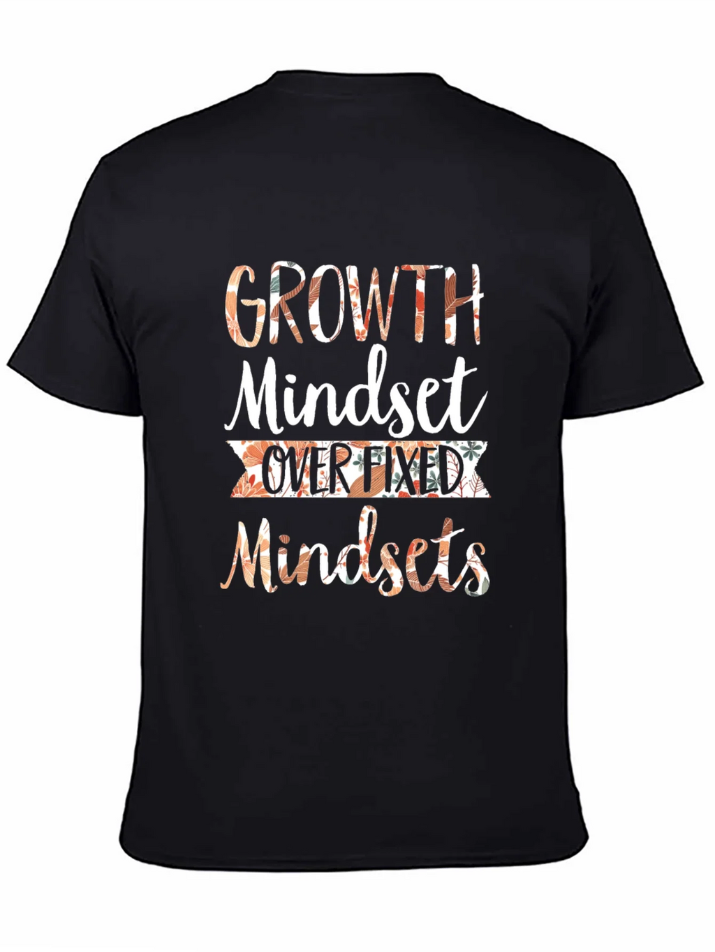 Growth Mindset Graphic T-Shirt Motivational Tee product image 7