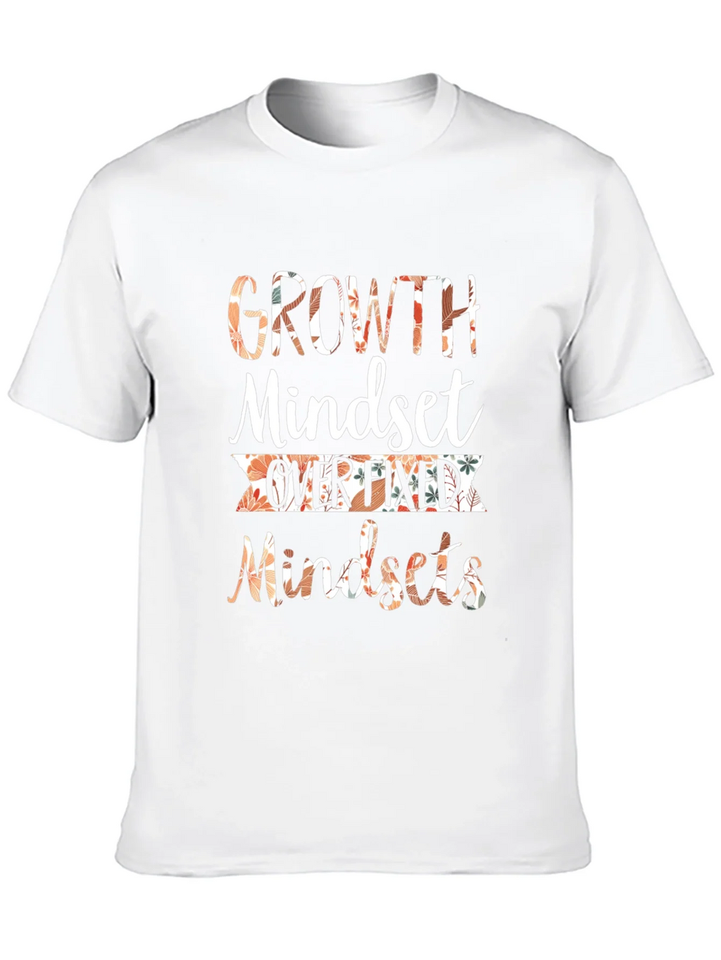 Growth Mindset Graphic T-Shirt Motivational Tee product image 12
