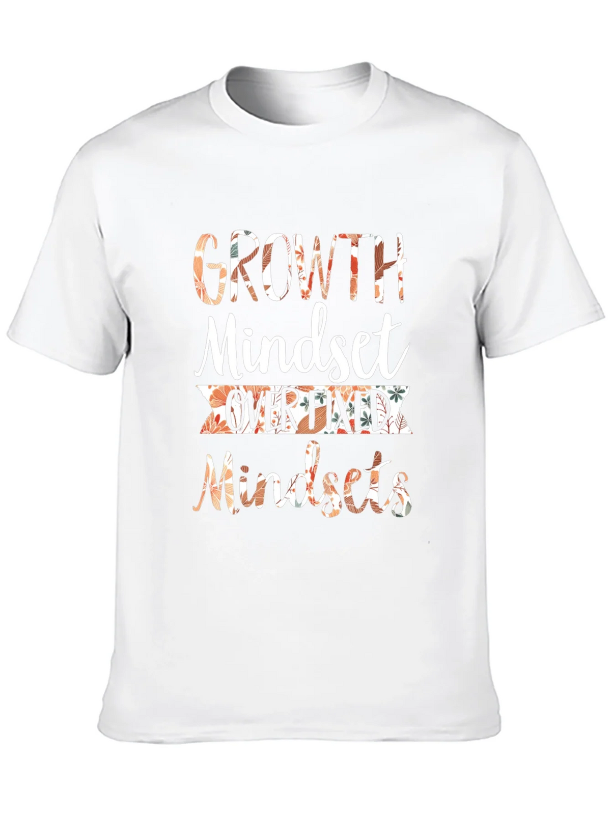 Growth Mindset Graphic T-Shirt Motivational Tee product image 12