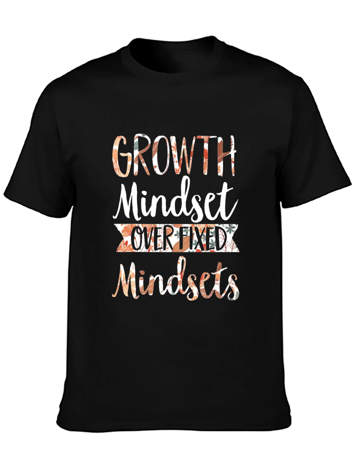Growth Mindset Graphic T-Shirt Motivational Tee product image 6