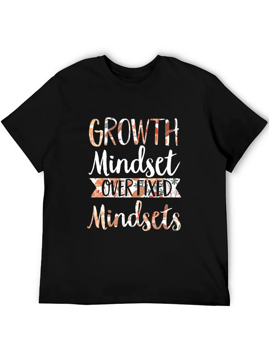 Growth Mindset Graphic T-Shirt Motivational Tee product image 8