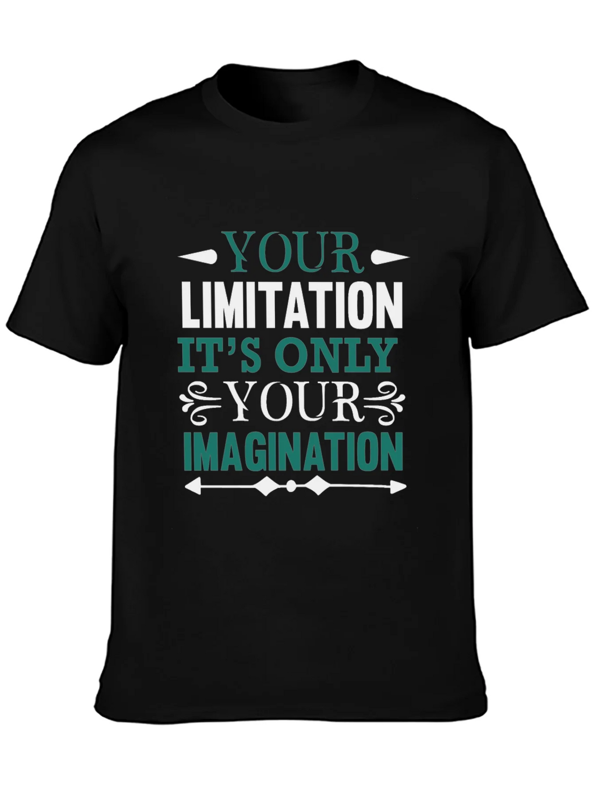 Motivational T-Shirt: Your Limitation is Imagination product image 6