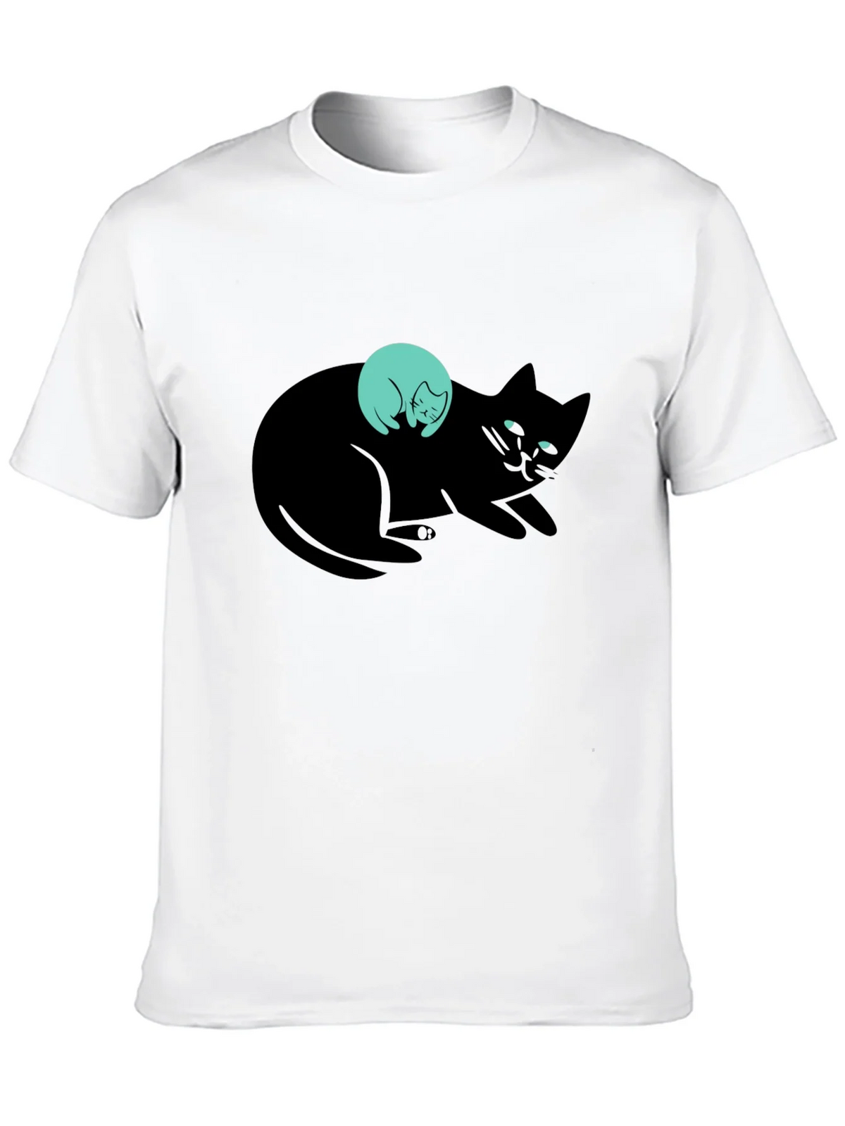 Black Cat & Kitten Graphic Tee product image 12