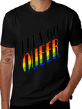 Lets Go Queer Pride T-Shirt - Black LGBTQ Tee product image 1