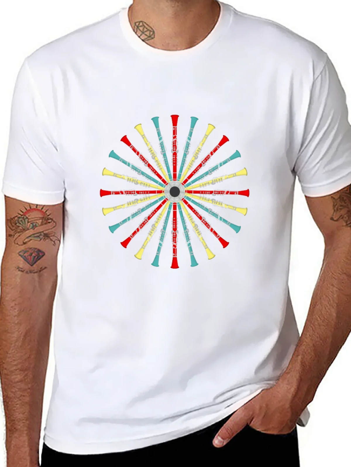 Clarinet Circle Graphic Tee - Band Shirt product image 10