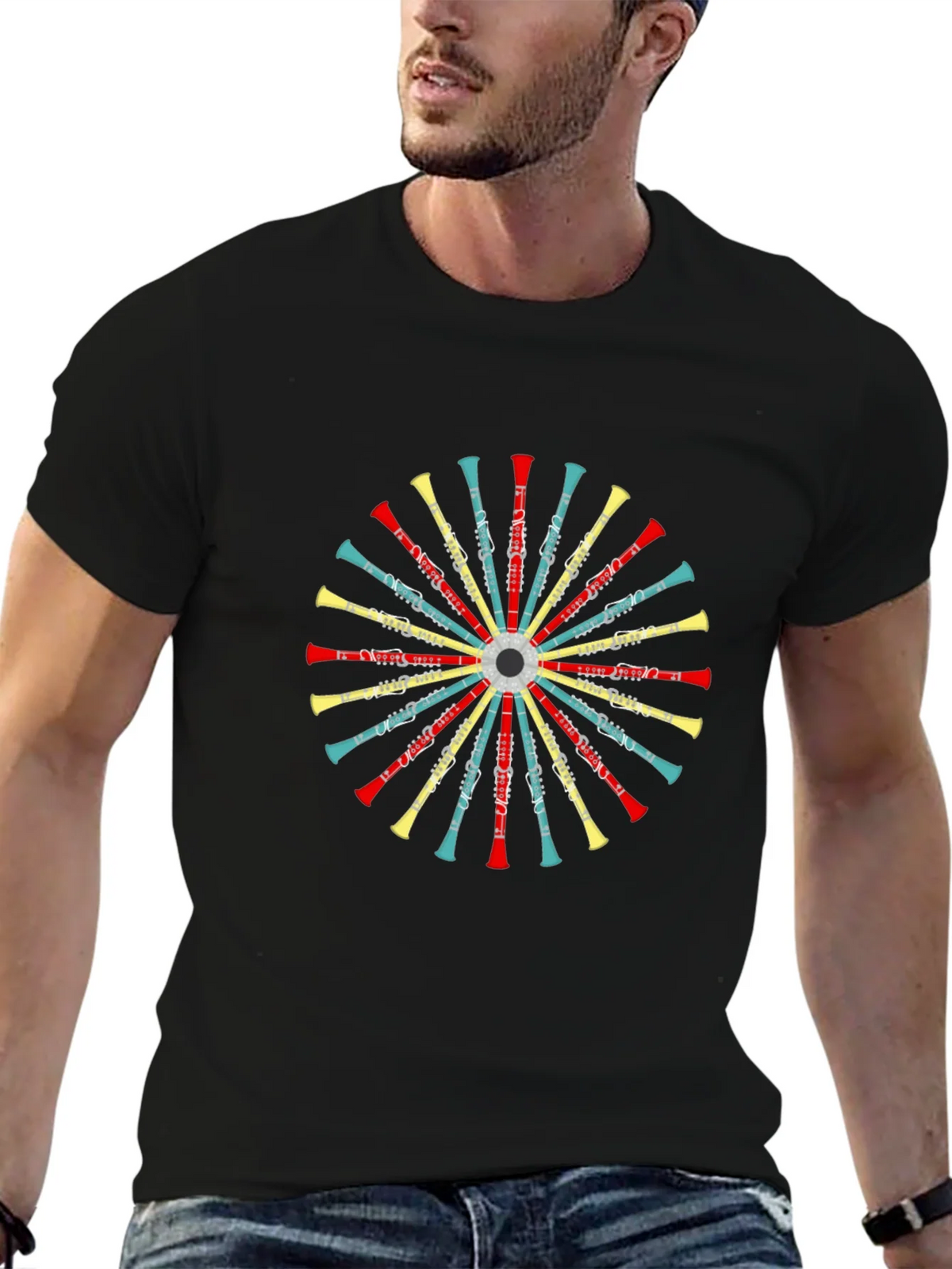 Clarinet Circle Graphic Tee - Band Shirt product image 9