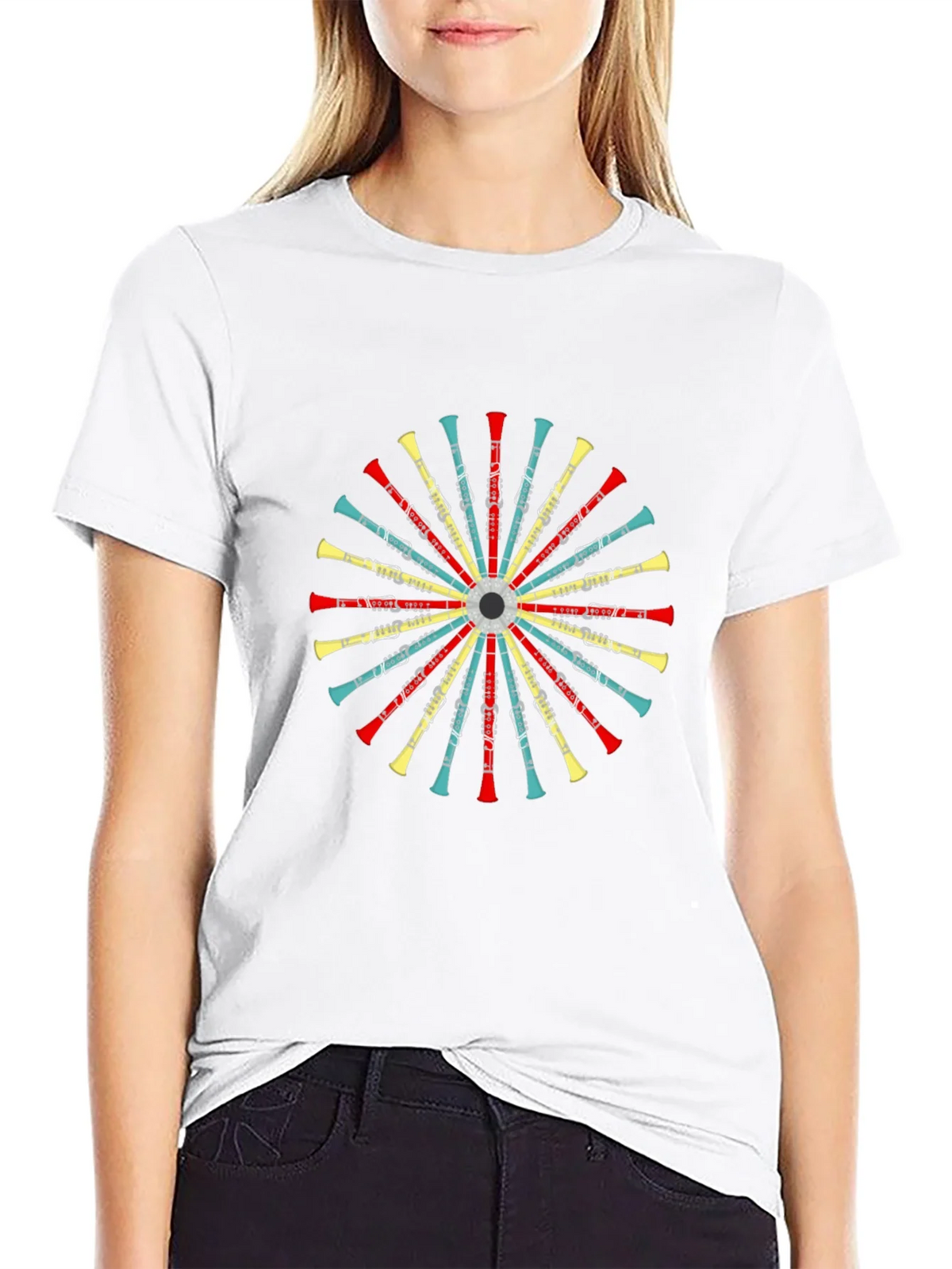 Clarinet Circle Graphic Tee - Band Shirt product image 11