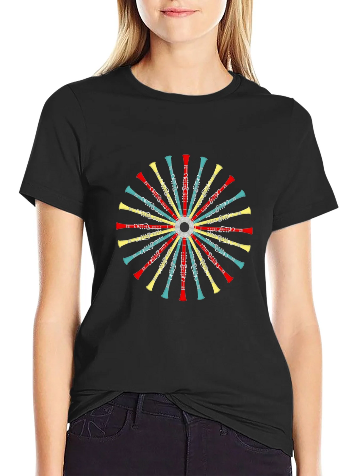 Clarinet Circle Graphic Tee - Band Shirt product image 5