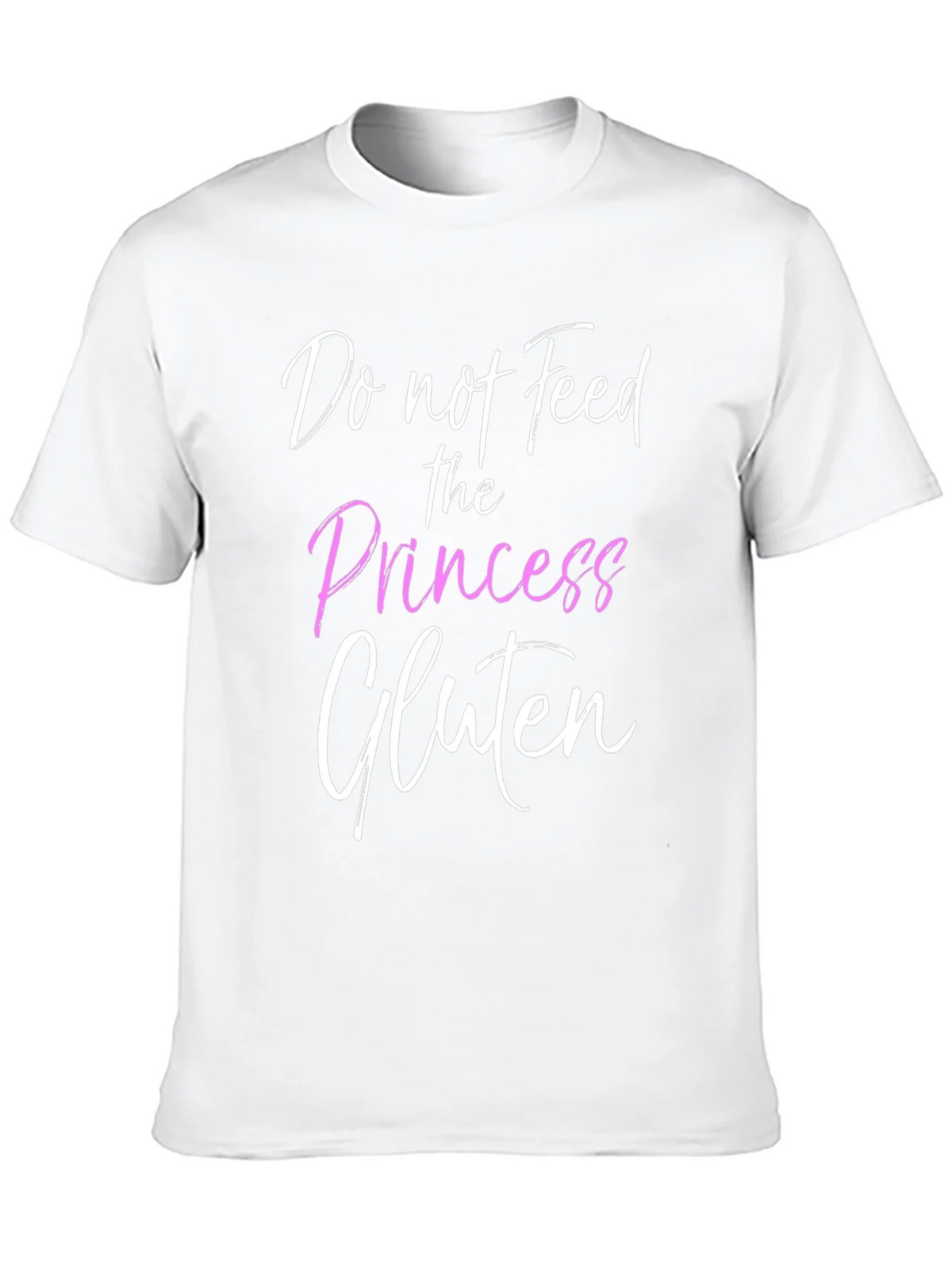 Do Not Feed the Princess Gluten T-Shirt product image 12