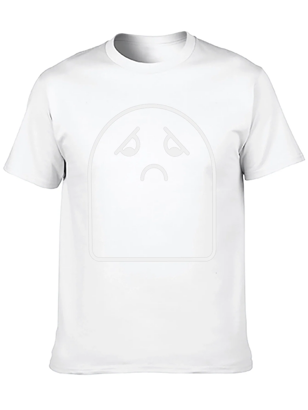 Sad Mood Graphic Tee - Comfort Black T-Shirt product image 12