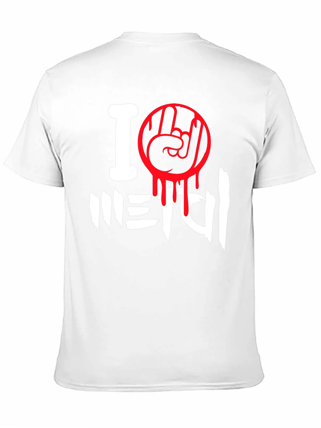 I Love Metal Graphic T-Shirt product image 2
