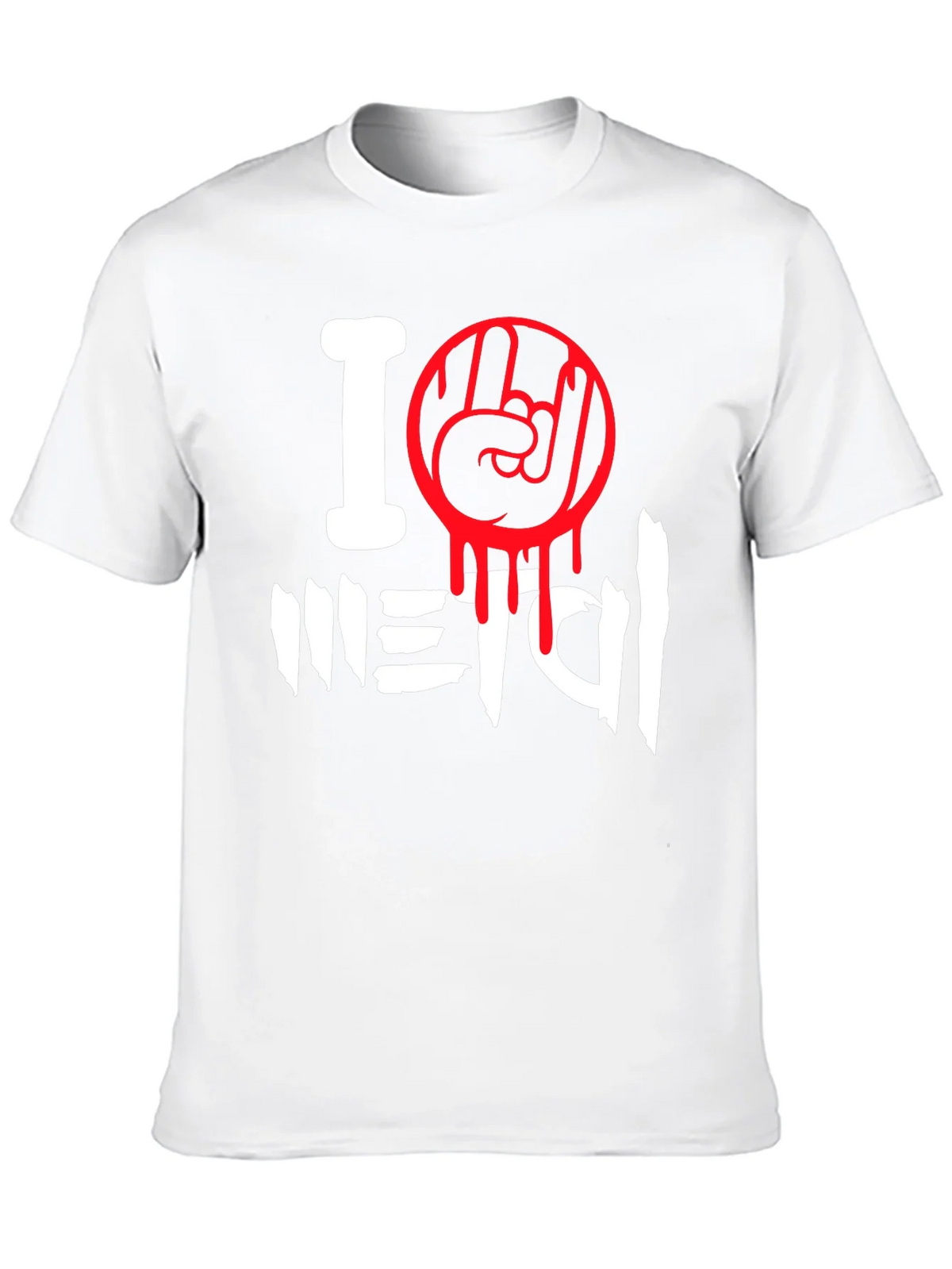 I Love Metal Graphic T-Shirt product image 12
