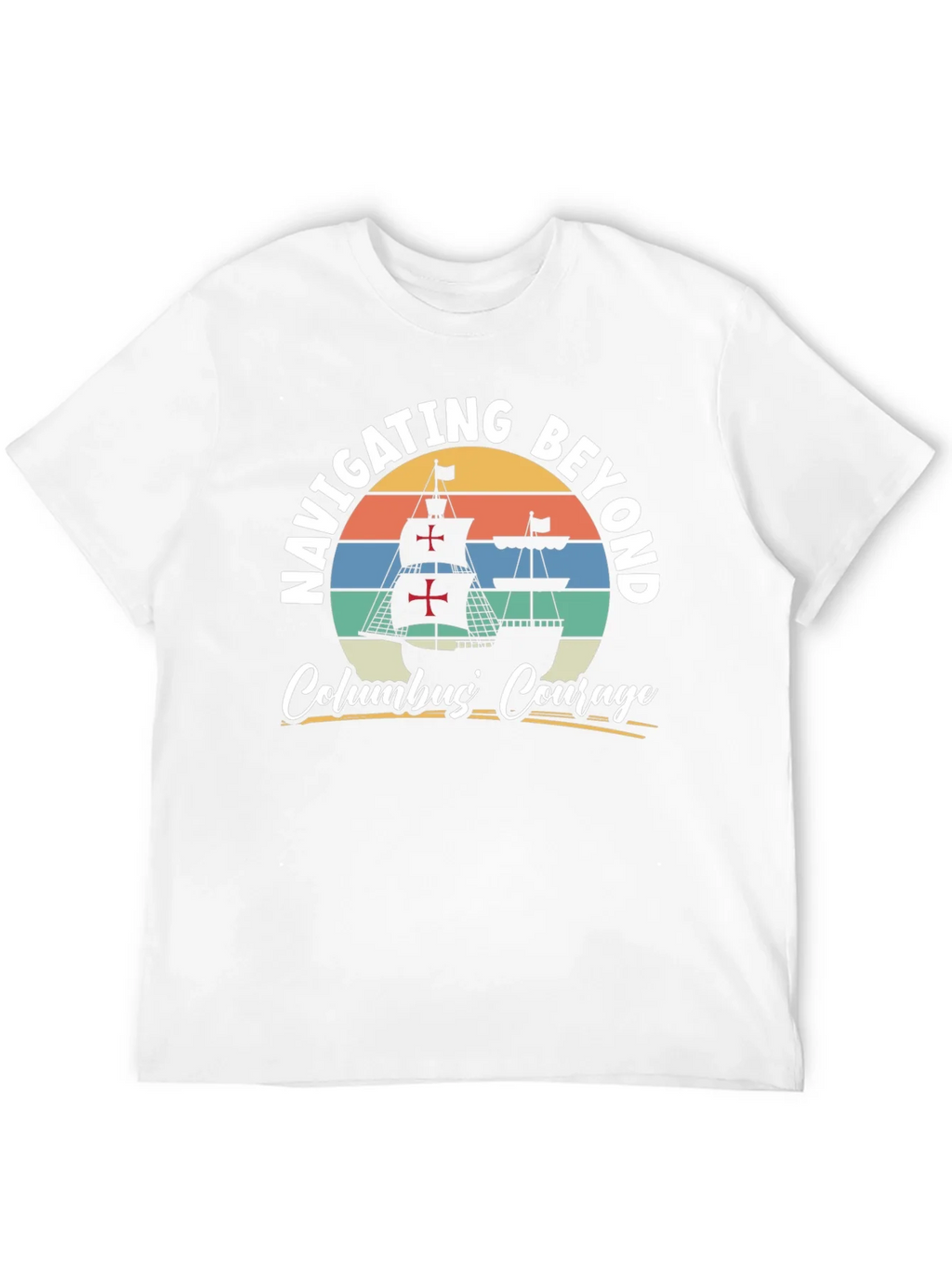 Navigating Beyond Columbus Courage Graphic Tee product image 3