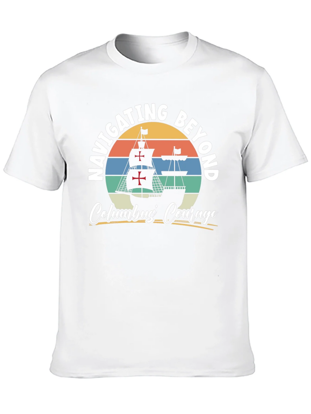 Navigating Beyond Columbus Courage Graphic Tee product image 12