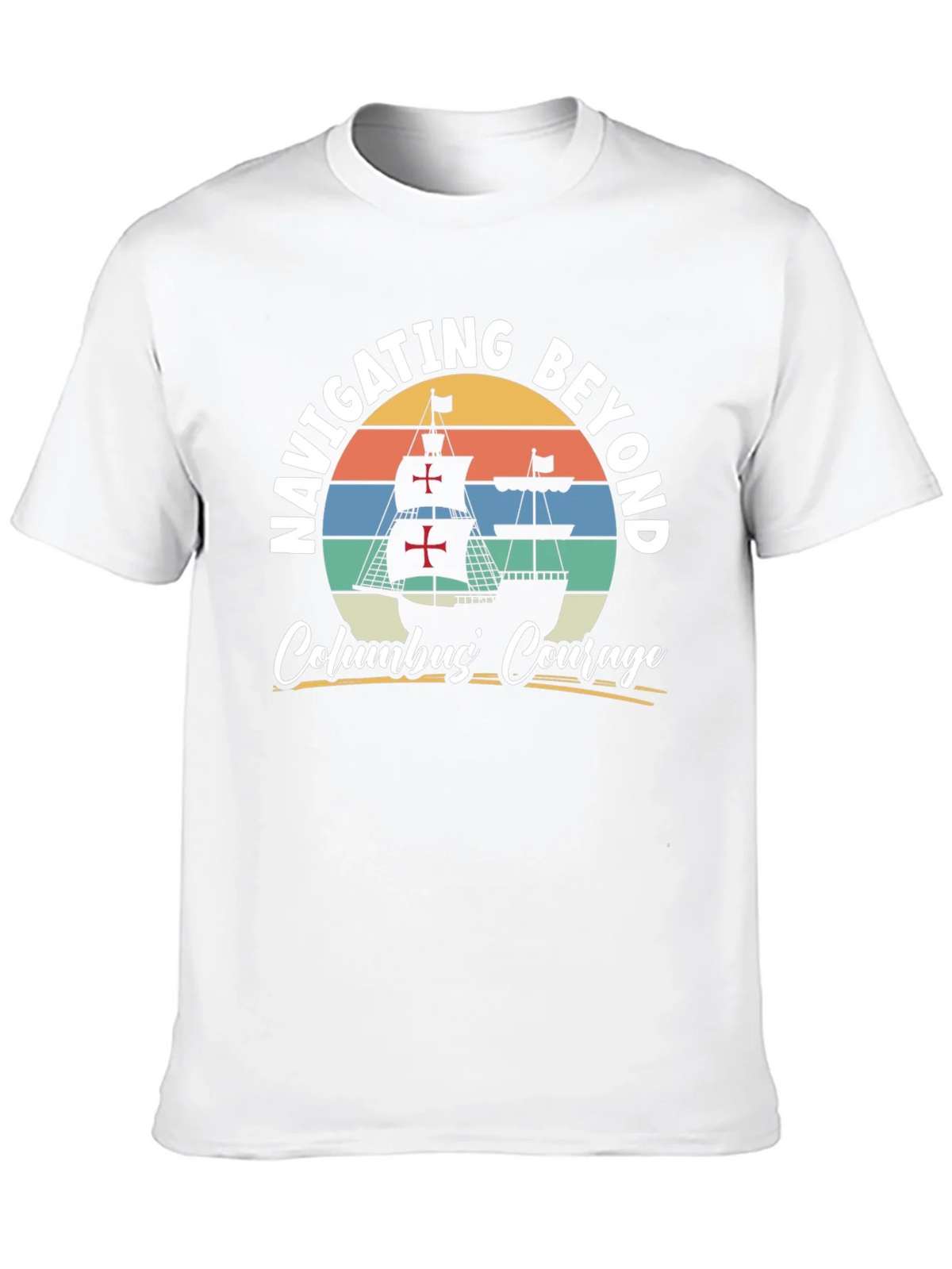 Navigating Beyond Columbus Courage Graphic Tee product image 12