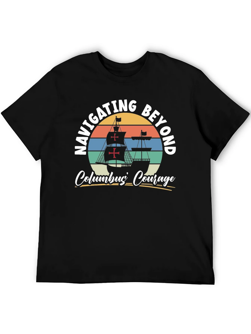 Navigating Beyond Columbus Courage Graphic Tee product image 8