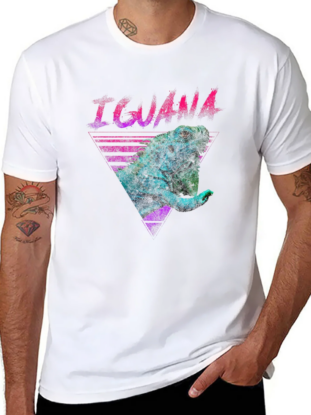 Iguana Retro T-Shirt - Vibrant Graphic Tee product image 10