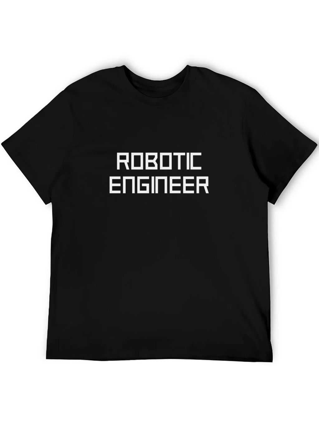 Robotic Engineer T-Shirt - Black Cotton Blend Tee product image 8