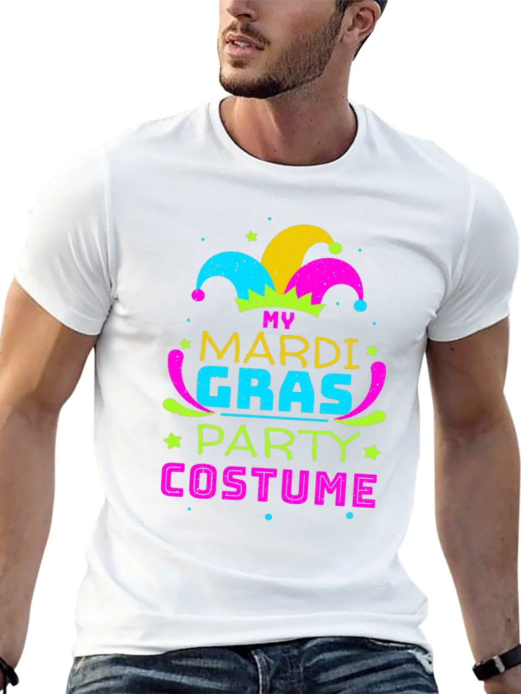 Mardi Gras Party Costume T-Shirt
