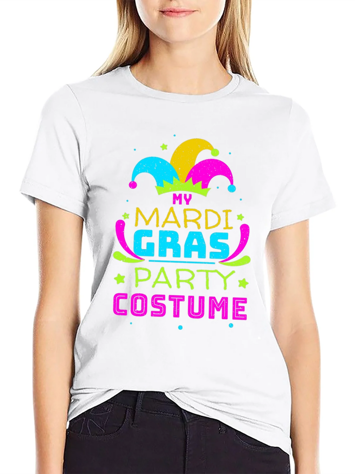 Mardi Gras Party Costume T-Shirt