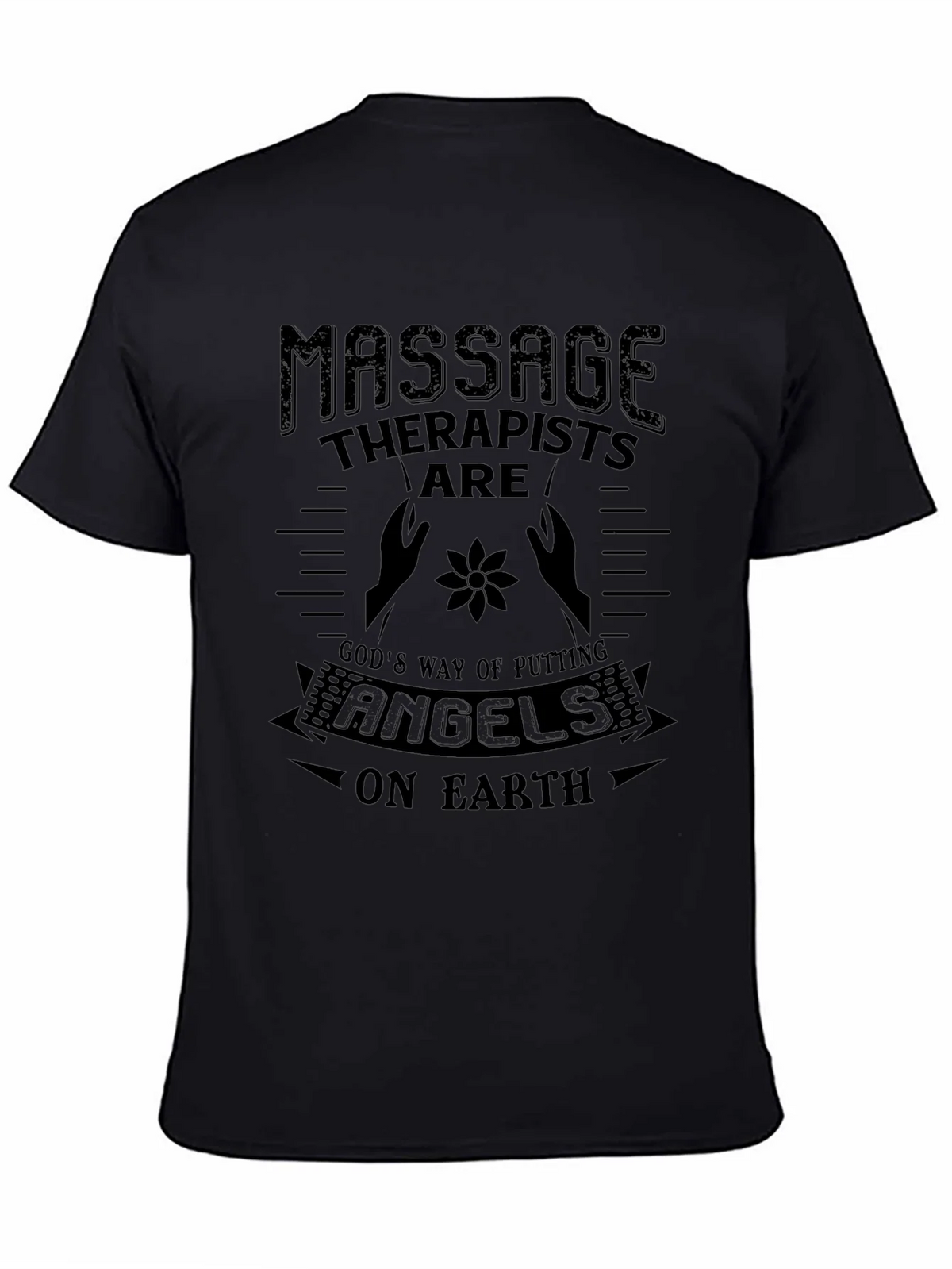Massage Therapists Are Angels Graphic T-Shirt product image 7