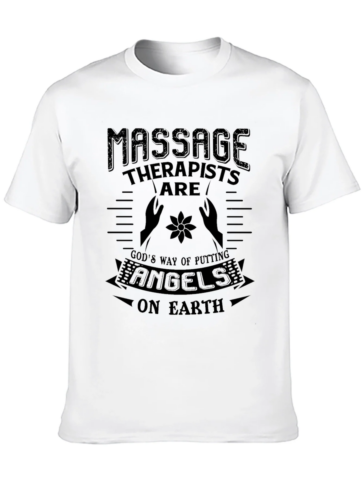 Massage Therapists Are Angels Graphic T-Shirt product image 12