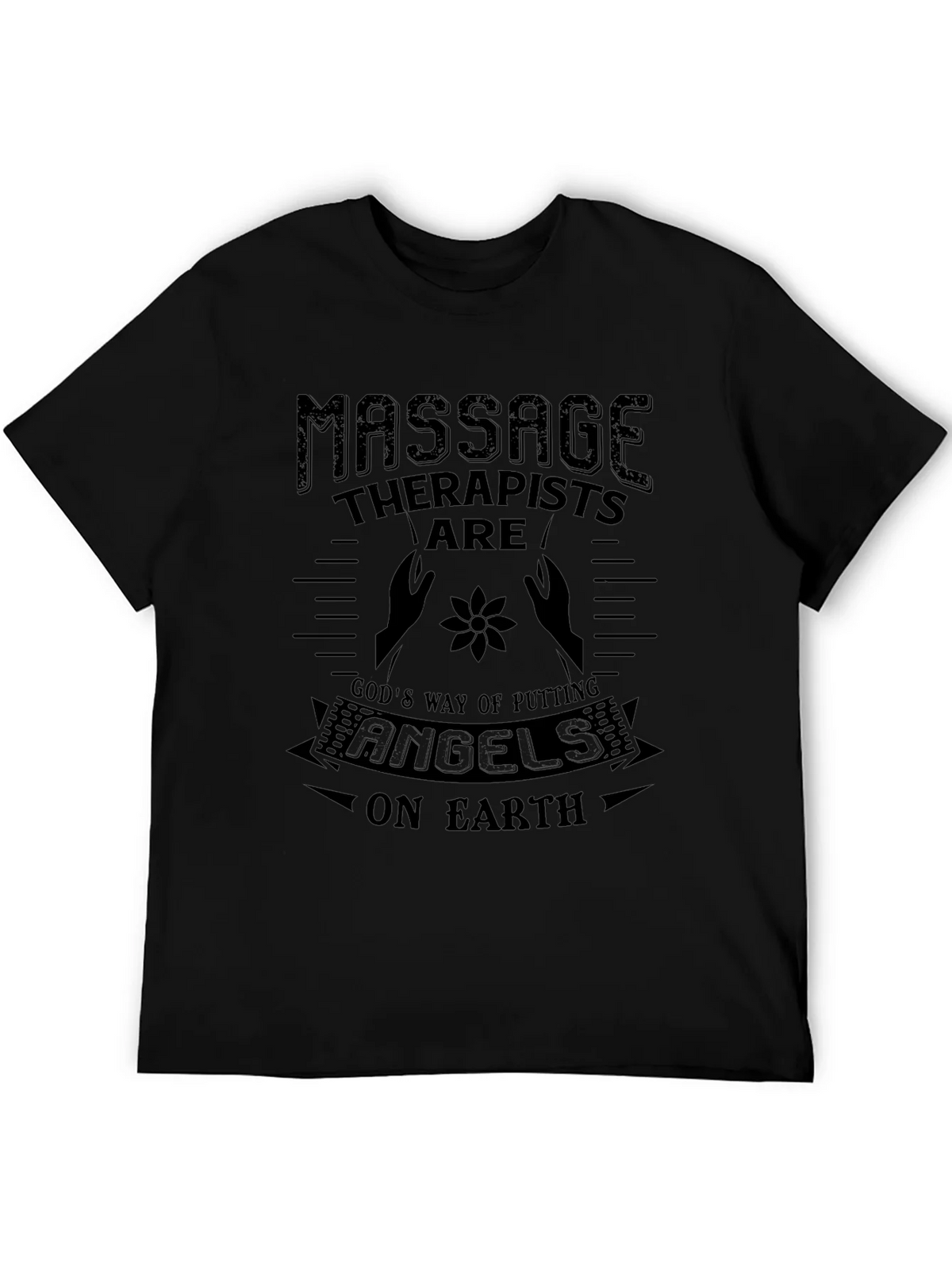 Massage Therapists Are Angels Graphic T-Shirt product image 8