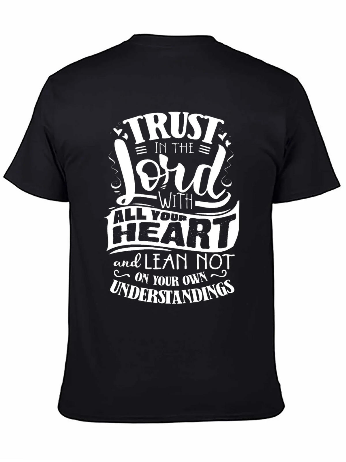 Trust in the Lord Graphic Tee - Christian Apparel product image 7