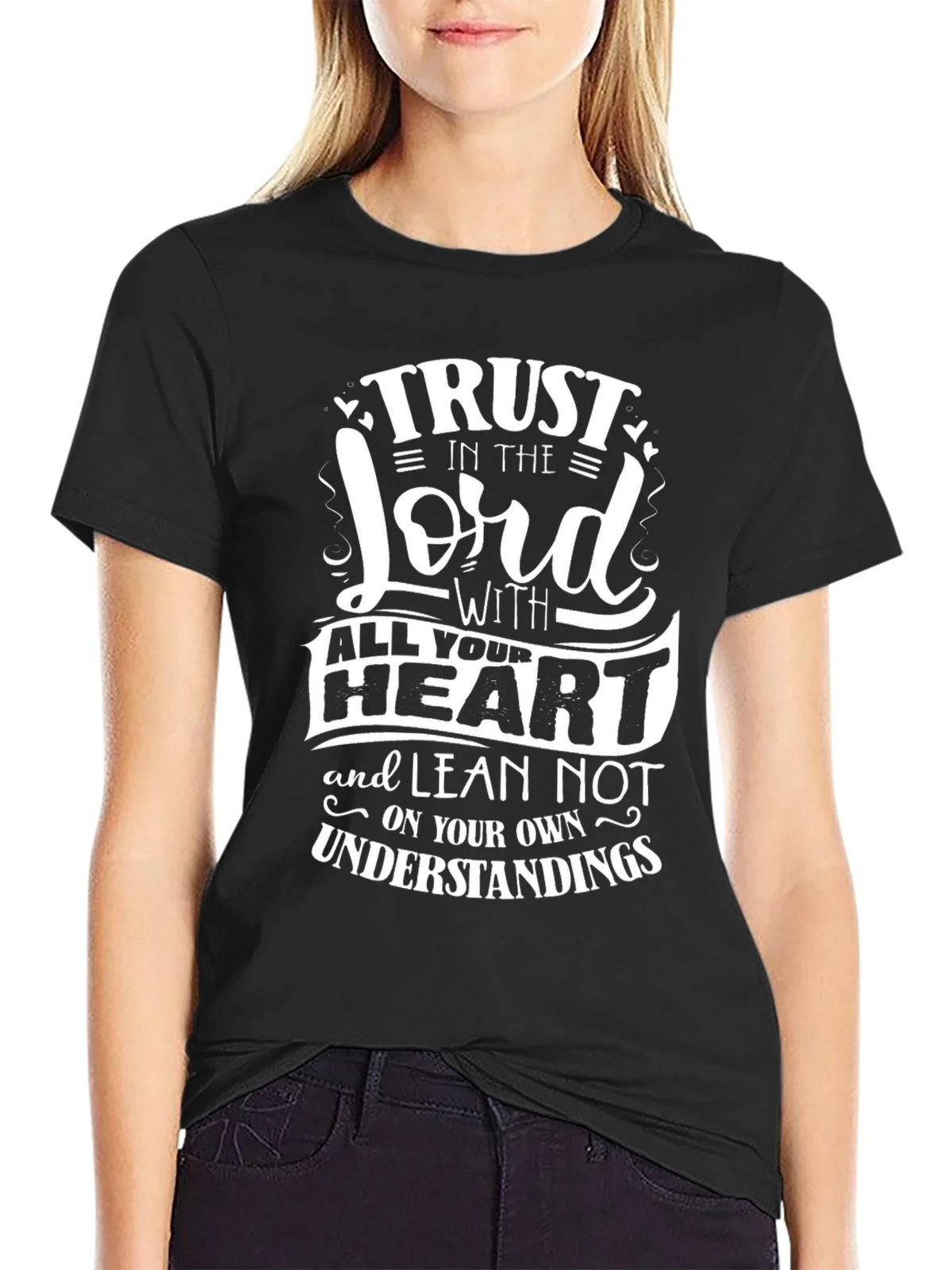 Trust in the Lord Graphic Tee - Christian Apparel product image 5